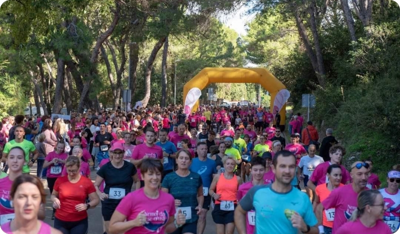 Humanitarna Utrka ‘Ne ću ben, hodi zajno’ ujedinila brojne trkače i hodače za zdravlje dojki-147850
