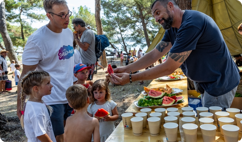 Survivor kandidati i pulski mališani proveli nezaboravan dan na Fratarskom otoku-146249