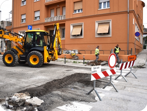 Traju radovi na izvanrednom održavanju Ulice Poljana Sv. Martina i građevinski radovi u Rakovčevoj ulici-143986