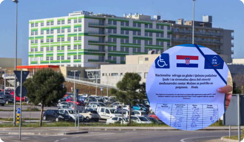 Upozorenje građanima: Lažna udruga prikuplja donacije na parkiralištu Opće Bolnice Pula-143390