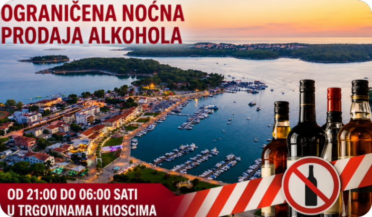 Medulin zabranio noćnu prodaju alkohola-162445