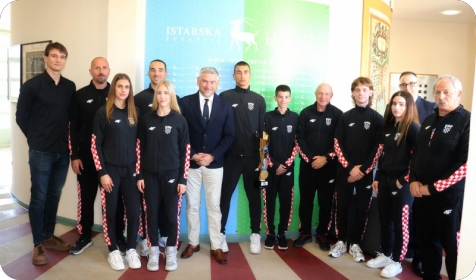Istarski kickboksači briljirali u Europi, Župan Miletić čestitao mladim prvacima-156092