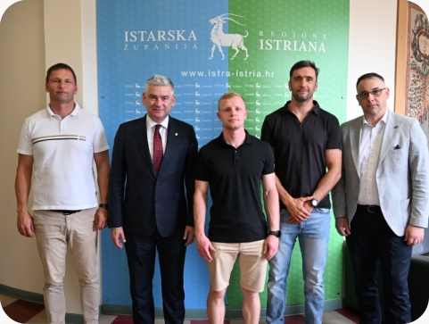 Patrik Licul kod župana Miletića: Državni prvak iz Pule nastavlja boksačku tradiciju grada-161482