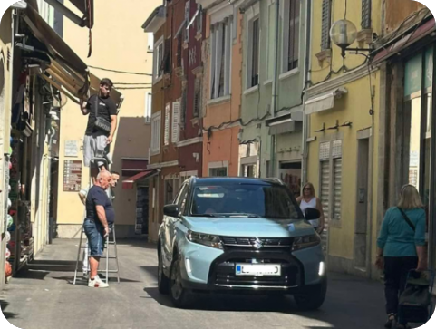 Automobilom ušao u Ulicu Sergijevaca u Puli-161487