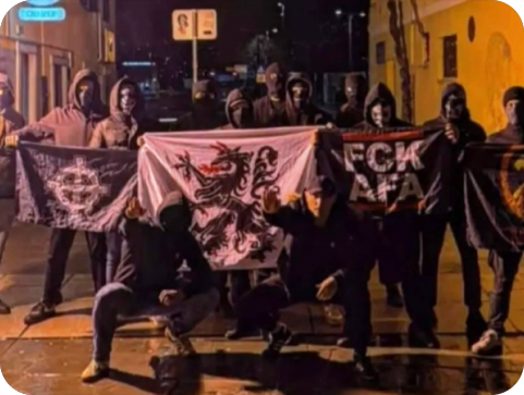 Skup neonacista u Kopru: palili baklje i salutirali nacističkim pozdravom-158380