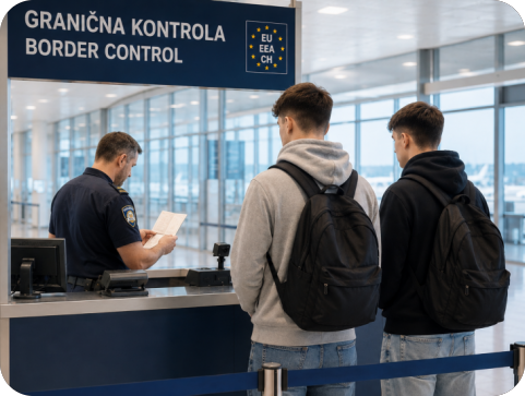 Policijski službenici otkrili krivotvorenu putovnicu u zračnoj luci-162419