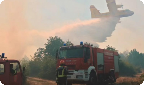 Kanader u akciji kod Barbana, požar konačno pod kontrolom-159579