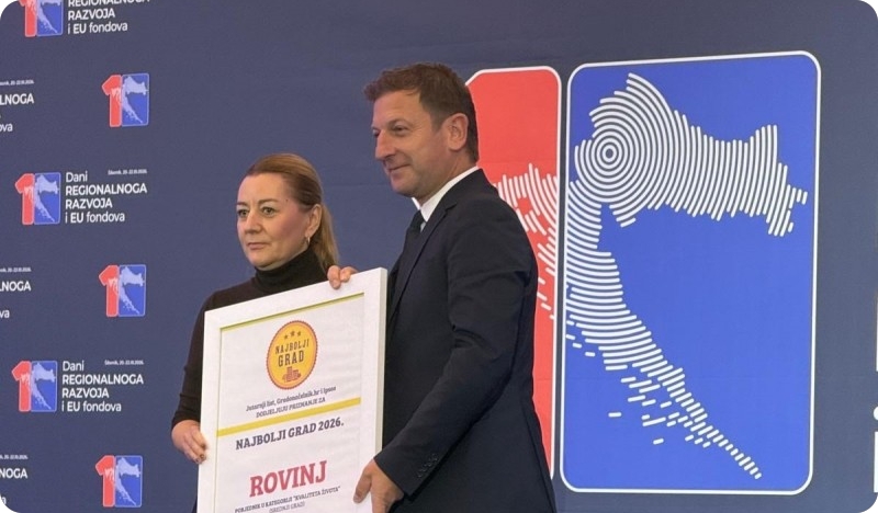 Rovinj proglašen najboljim srednjim gradom u Hrvatskoj po kvaliteti života-164418