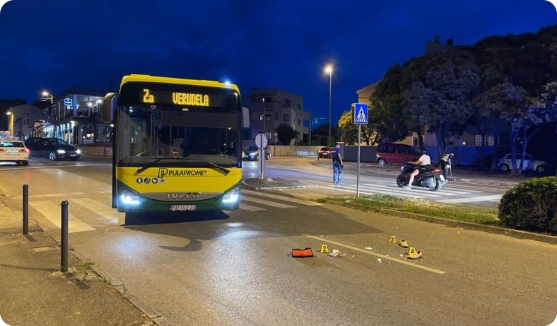 Pješakinja koju je udario autobus na Verudi preminula u bolnici-153783
