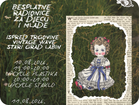 Ne bacaj, stvaraj: Besplatne kreativne radionice u Starom Gradu Labinu-162680