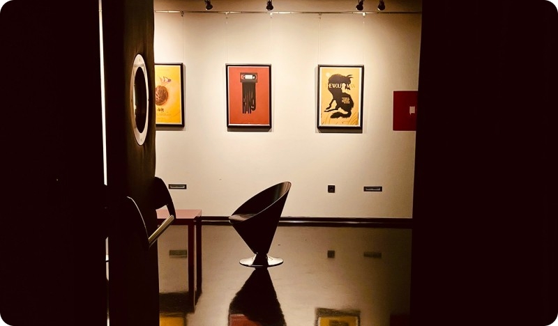 Izložba filmskih plakata, predavanje u galeriji HDLU-a Istre, Franz u INK…-140525