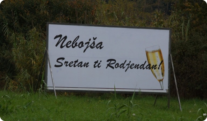 Rođendanska čestitka na pulskoj zaobilaznici-63203