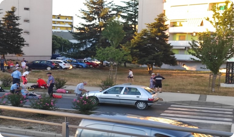 Ozlijeđene dvije pješakinje u Labinu-128441