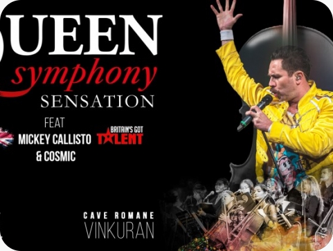 Spektakularnim nastupom uz simfonijski orkestar Queen Sensation u Cave Romane slave 20 godina rada-160893