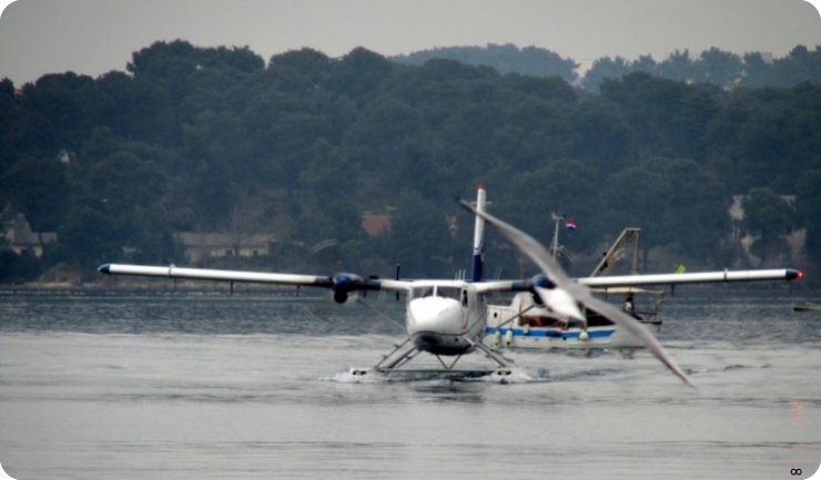 Svečano otvoreno hidroavionsko pristanište na pulskoj Rivi-video-54536