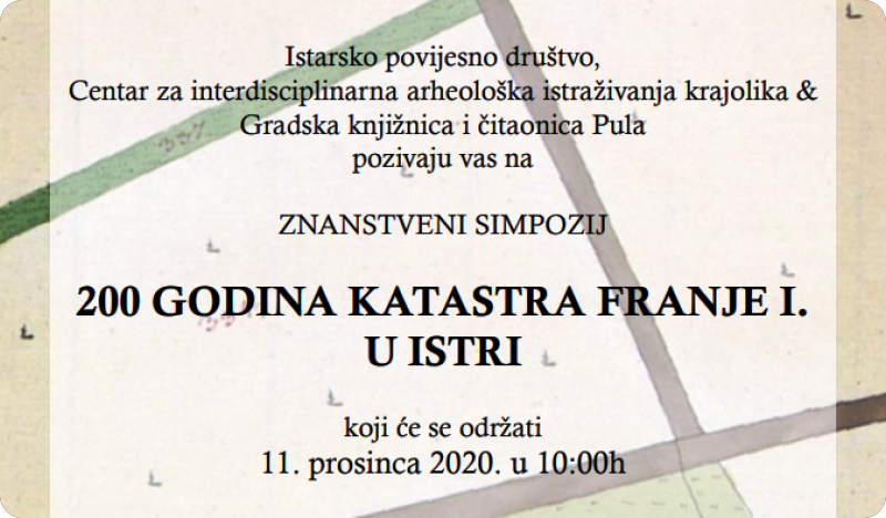 Znanstveni simpozij 200 godina Katastra Franje I. u Istri-112791