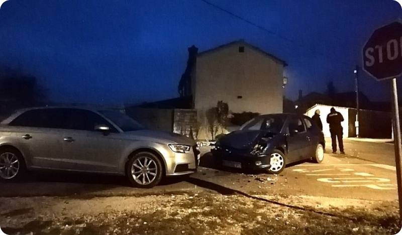 Prometna nezgoda u središtu Kanfanara-124172