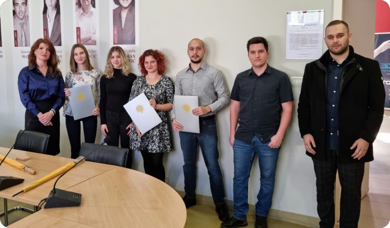 Dodijeljene stipendije izvrsnim studentima Sveučilišta Jurja Dobrile-124837
