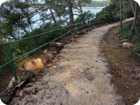 Počeli radovi na obnovi i revitalizaciji obalne šetnice na poluotoku Muccia u Rovinju-159233