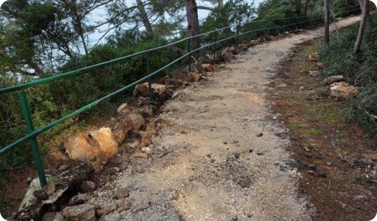 Počeli radovi na obnovi i revitalizaciji obalne šetnice na poluotoku Muccia u Rovinju-159233