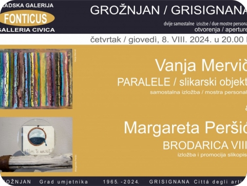 Gradska galerija Fonticus Grožnjan / Grisignana predstavlja dva samostalna likovna projekta-146608