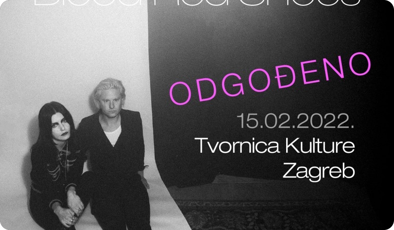 Odgađaju se koncerti u Tvornici kulture: Blood Red Shoes, BFMV, The Gentleman-123817