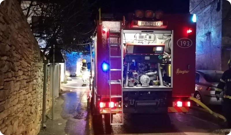 Požar kuće u Galižani-124219