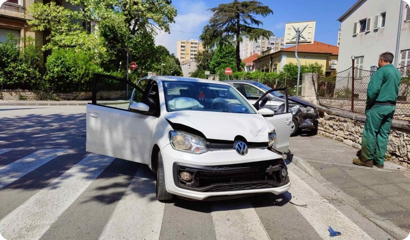 Sudar na raskrižju Negrijeve i Budicinove-126747