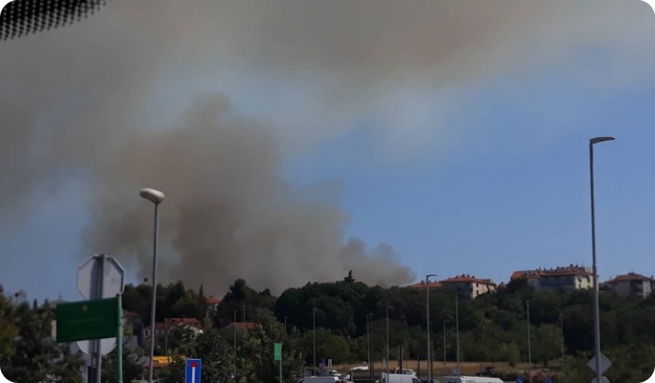 Borba s vatrenom stihijom u smjeru Valdebeka-128275