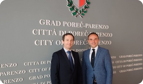 Gradonačelnik Poreča, Loris Peršurić primio francuskog veleposlanika Fieschia-159677