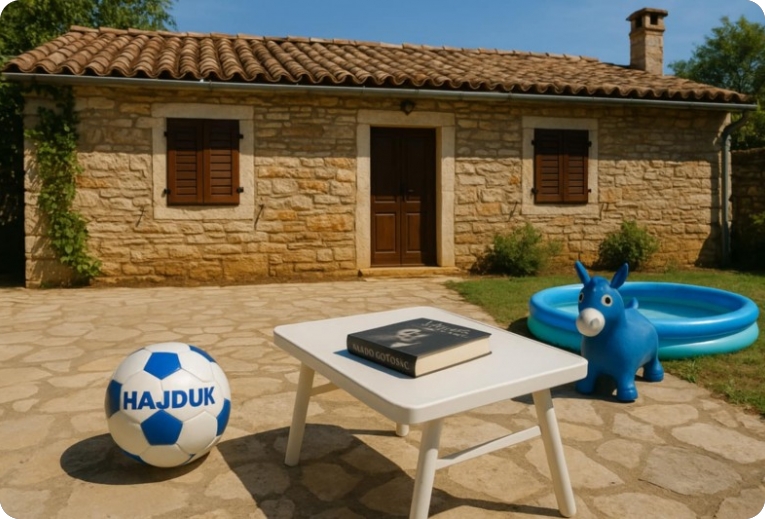 Kućica u cvijeću…-156532