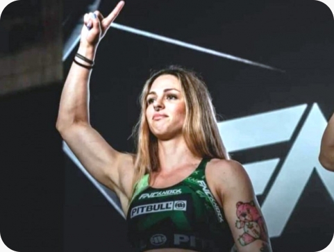 Puležanka Sara Luzar Smajić napada KSW pojas u Poljskoj-160621