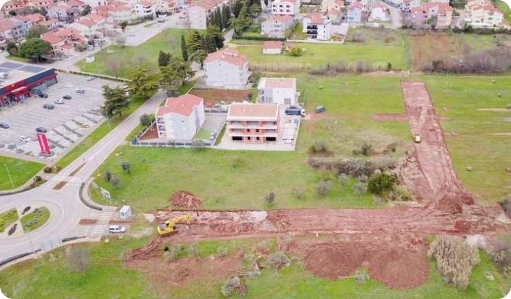 U Fažani počela izgradnja lokalne ceste kod Plodina-151148