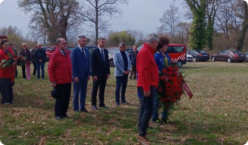 Župan Miletić na obilježavanju 78. godišnjice formiranja partizanskog bataljuna Pino Budicin-126013