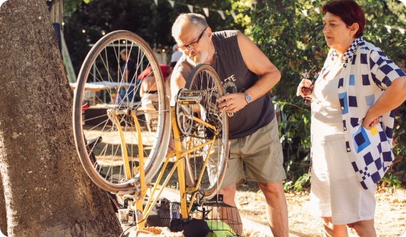Šest bicikala, desetak komada namještaja, unikatni nakit… što su sve Puležani obnovili u Rojcu?-154043