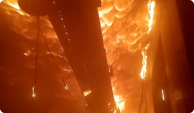 Uhićena mlađa osoba zbog požara u neboderu Vjesnika-156633