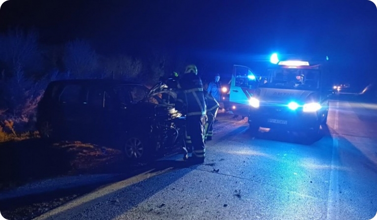 Prometna nesreća u Industrijskoj zoni Galižana-157474