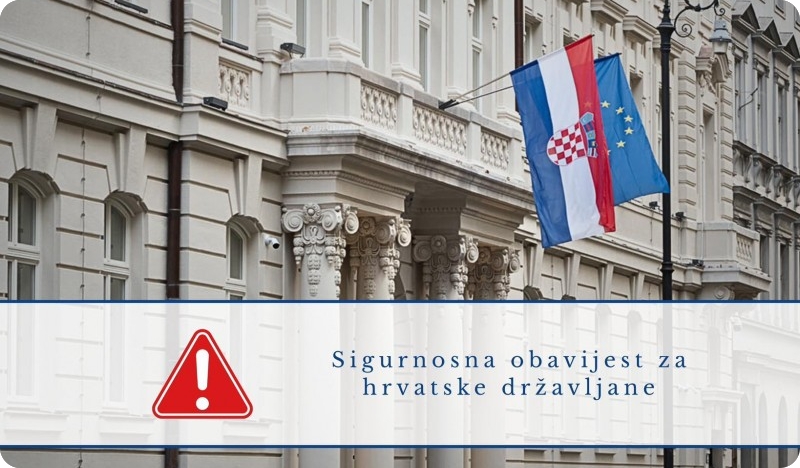 Objava Ministarstva vanjskih i europskih poslova u svezi pogoršanja situacije na Bliskom istoku-158868