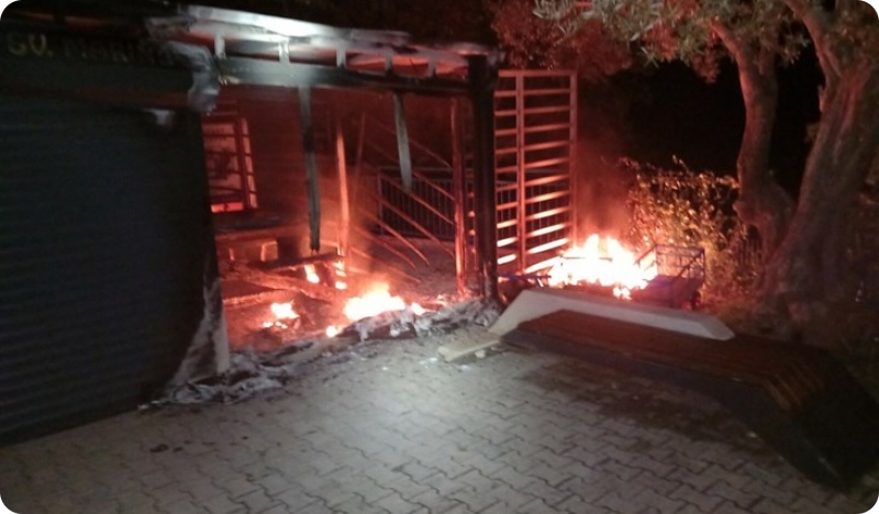 Noćas je gorjelo u ronilačkom centru u Sv. Marini u općini Raša-164492