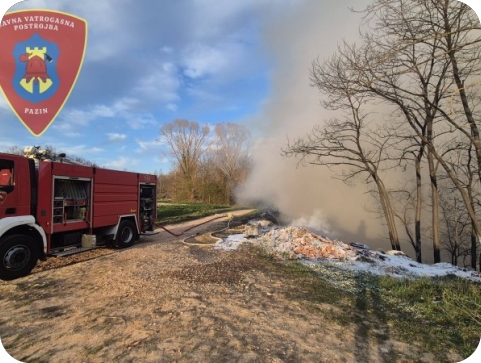 Požar ilegalnog odlagališta u Šimunčićima prerastao u šumski požar-159644