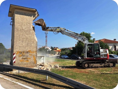 U Svetvinčentu srušena legendarna trafostanica, radi se o infrastrukturnom projektu HEP-a-161820
