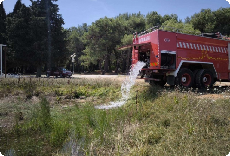 Medulinski vatrogasci napunili lokve svježom vodom-162791
