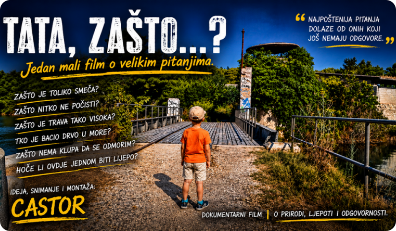 Castor snimio “Tata, zašto…? - mali film o velikim pitanjima -VIDEO-163197