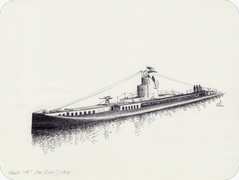 U Puli 1914. potopljena francuska podmornica Curie-157405