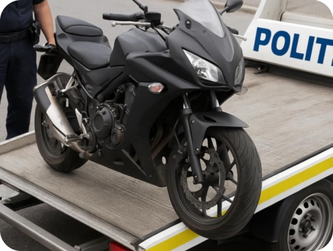 Maloljetniku oduzet neregistrirani motocikl-154801