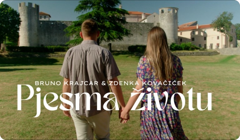 Zdenka Kovačiček i Bruno Krajcar predstavljaju duet „Pjesma životu“-158289