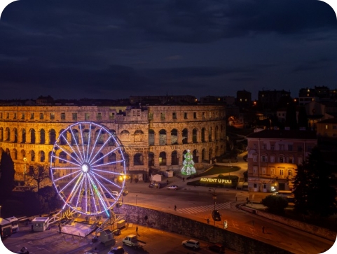 Sveti Nikola stiže u Arenu, a Pula Eye pruža nezaboravan pogled na grad-156934