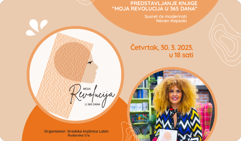 Anđa Marić u GK Labin predstavlja knjigu “Moja revolucija u 365 dana”-135439