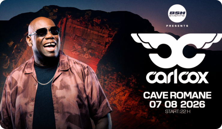 Jedan od najvećih DJ-eva svih vremena Carl Cox dolazi u Cave Romane-161118