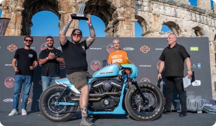Harley-Davidson Custom Bike Show oduševio publiku u Puli, danas veliki defile do Medulina-153201